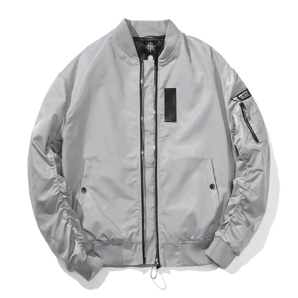 Men's Spring and Autumn Pilot Baseball Jacket