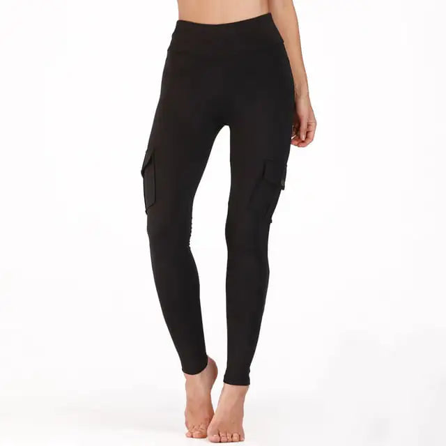 Women's Stretchy Sexy Sports Fitness Pocket Pants