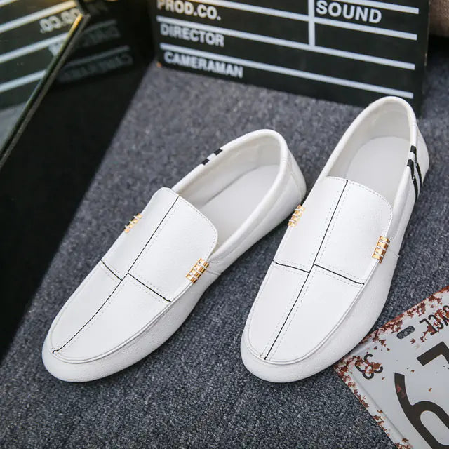Men's Slip-On Driving Boat Shoes - Breathable Loafers