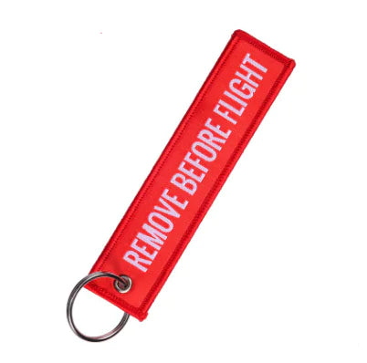 Aviation Gift Keychain - Remove Before Flight