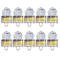 Edearkar LED Fishing Light Underwater 10-Pack Deep Drop Lights Waterproof Diamond Tubular Underwater Colorful Fishing Lure Light Attractants for Tuna Swordfish