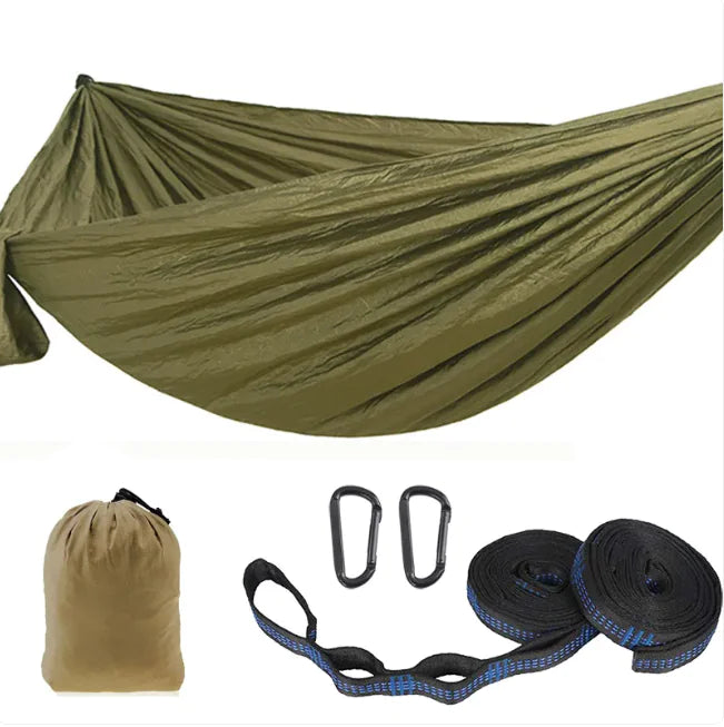 Outdoor Double Camping Hammock - 210T Parachute Nylon