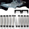 MarinaGlow Dual-Mode LED Boat Light Kit 10Pc White
