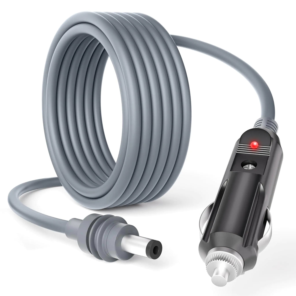 Starlink Mini Power Cable Cigarette Lighter 10FT/3M Starlink Mini DC Car Power Cable 12V Starlink Mini Cable for Satellite 18AWG 5.5 * 2.1mm DC Power Supply for Starlink Mini Accessories Waterproof