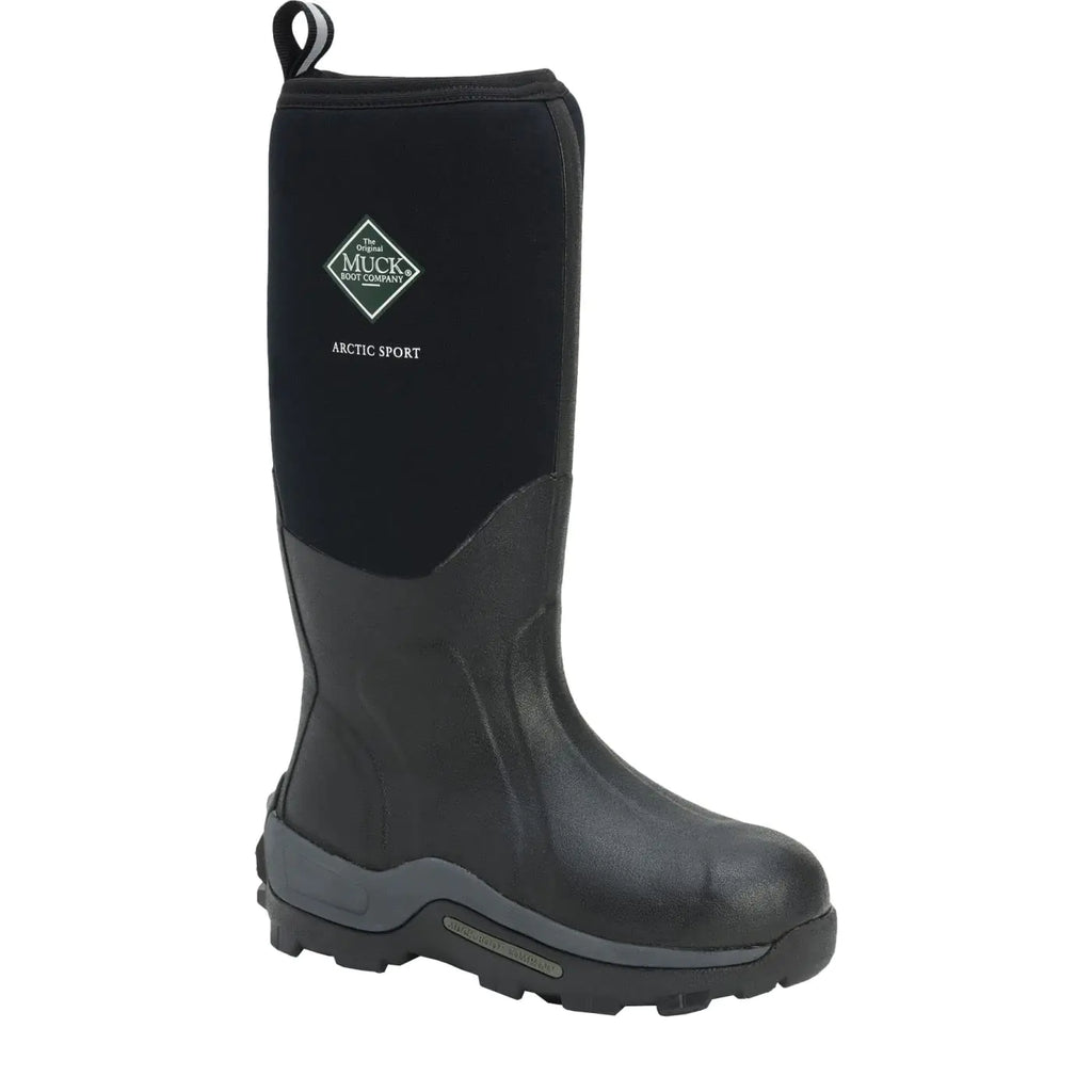The Original MUCK BOOT COMPANY mens Arctic Sport Tall snow boots Black 5 US