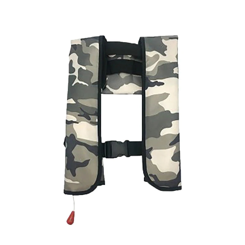 Inflated Fishing Vest Adult Manual Auto Inflatable Life Jacket 150N PFD Adult Marine Vest Water Sport Raft Boating Accessories