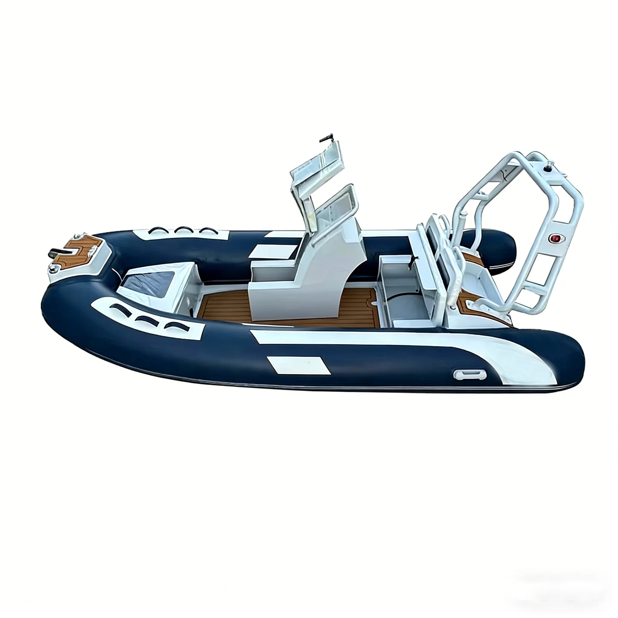 RIB Boats 11.8ft 3.6m PVC Fiberglass RIB Inflatable Boat Heavy Duty Fishing Motor Rowing Outdoor Water Sports Vessel