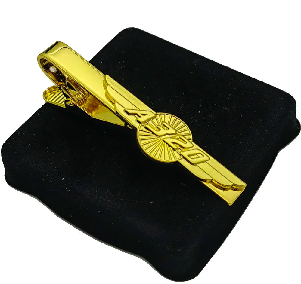 A220 A320 737 747 777 Clip Vintage Pilot Badges collar   Aviation Tie clip Best Airbus Small Gift for pilot aviatorairman
