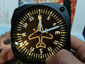Aircraft Simulation Instrument Airspeed Meter Altimeter Clock Attitude Meter Heading Meter Alarm Clock