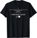 Pilot C172 Flying Gift Airplane Mode Short Sleeve T-Shirt Fashion casual short-sleeved crew-neck clothing