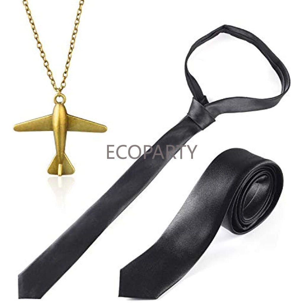 Airline Pilot Captain Costume Kit Pilot Dress Up Accessory Set with Aviator Sunglasses Larp Gangster Medieval Accessories