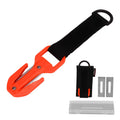 Diving  Line Cutter  Diving Line Cutter Dual Sides Dive Cable Rope Cutter with Blade for Safety Rescue Scuba  Diver