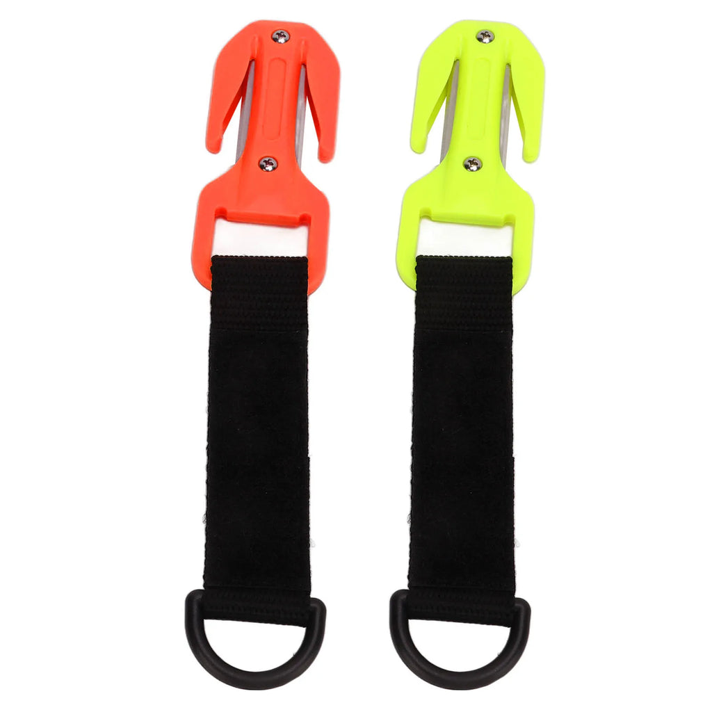 Diving  Line Cutter  Diving Line Cutter Dual Sides Dive Cable Rope Cutter with Blade for Safety Rescue Scuba  Diver