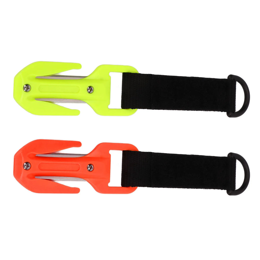 Diving  Line Cutter  Diving Line Cutter Dual Sides Dive Cable Rope Cutter with Blade for Safety Rescue Scuba  Diver