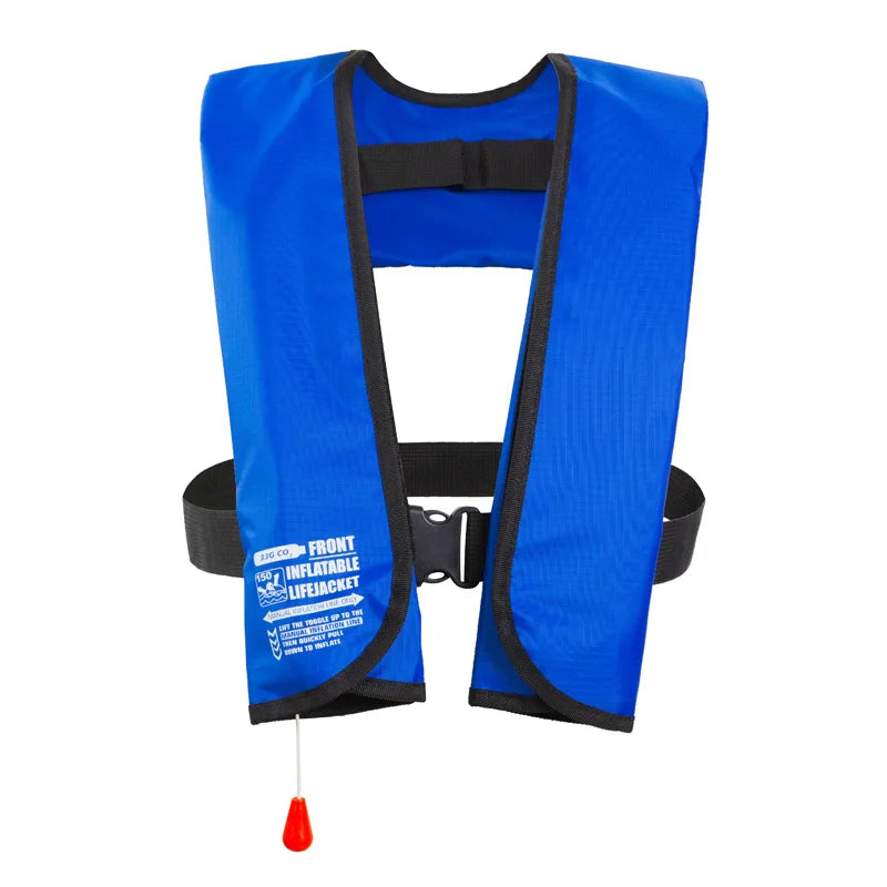 Inflated Fishing Vest Adult Manual Auto Inflatable Life Jacket 150N PFD Adult Marine Vest Water Sport Raft Boating Accessories