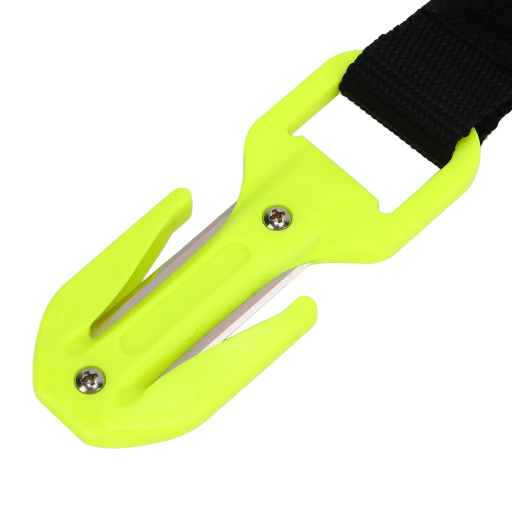 Diving  Line Cutter  Diving Line Cutter Dual Sides Dive Cable Rope Cutter with Blade for Safety Rescue Scuba  Diver