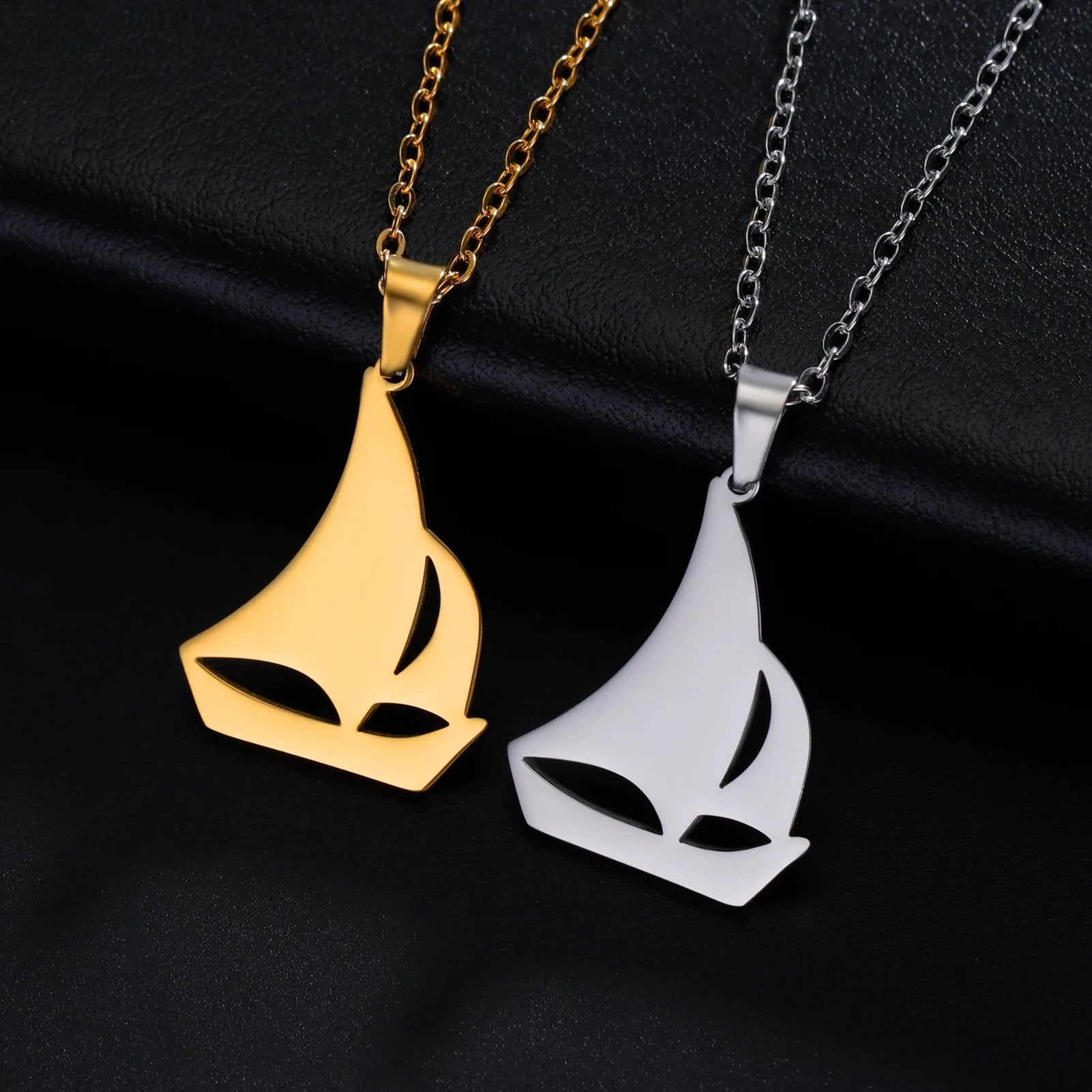Sail Boat Necklace Ocean Sea Chain Sailor Ship Gift For Woman Men Pendant Gold Color Stainless Steel Fashion Trend Jewelry