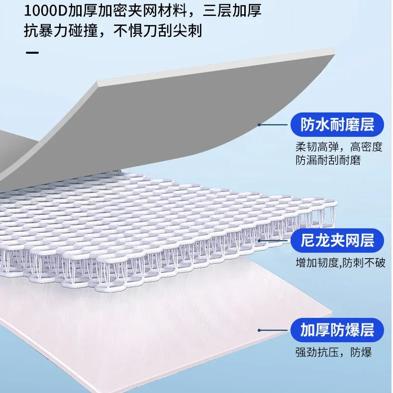 New Grey Inflatable Boat for River Lake for Adult PVC Inflatable Boat with Air Deck 0.7mm Thickness Inflatable Fishing Raft