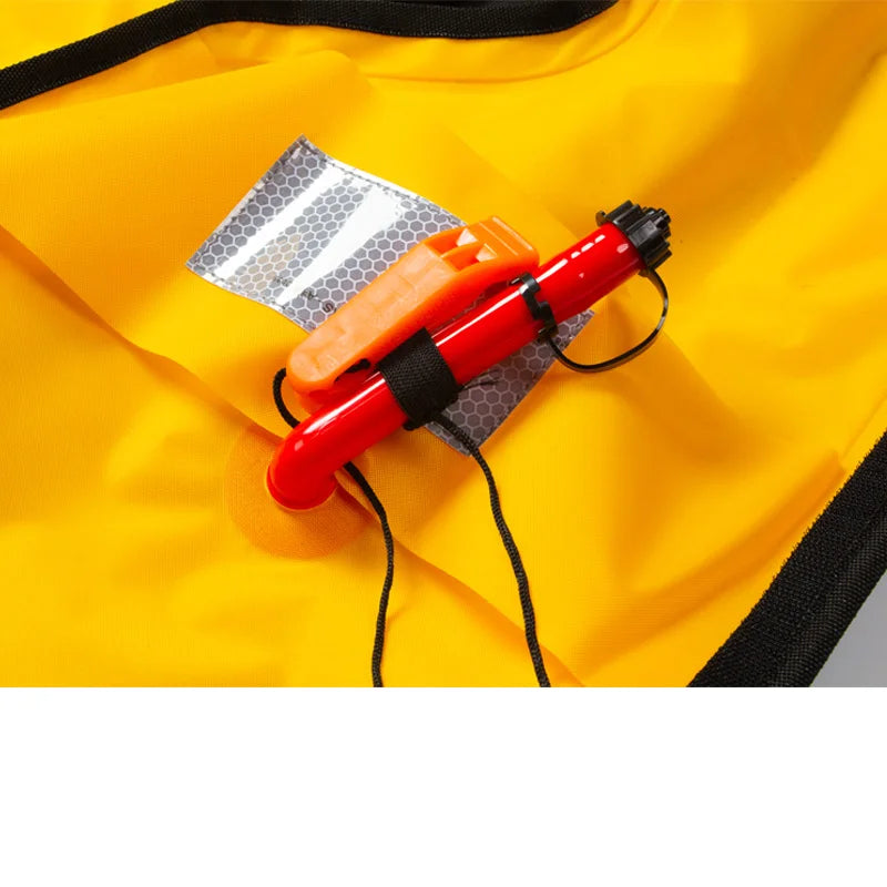 Inflated Fishing Vest Adult Manual Auto Inflatable Life Jacket 150N PFD Adult Marine Vest Water Sport Raft Boating Accessories