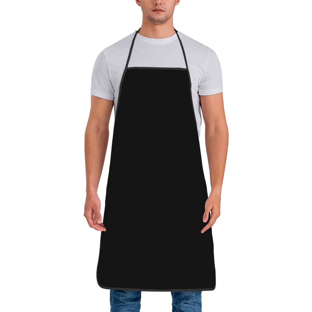 Custom Aprons Personalized Apron Add Your Image Text Logo Kitchen Cooking Apron Gift for Women Black