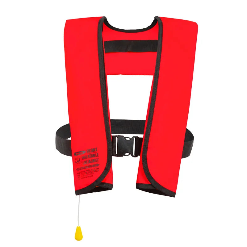 Inflated Fishing Vest Adult Manual Auto Inflatable Life Jacket 150N PFD Adult Marine Vest Water Sport Raft Boating Accessories