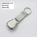 1PC Flight Pilot Aviation Gift  Travel Bag Airplane Buckle Seatbelt Safety Seat Belt Keychain For Backpack