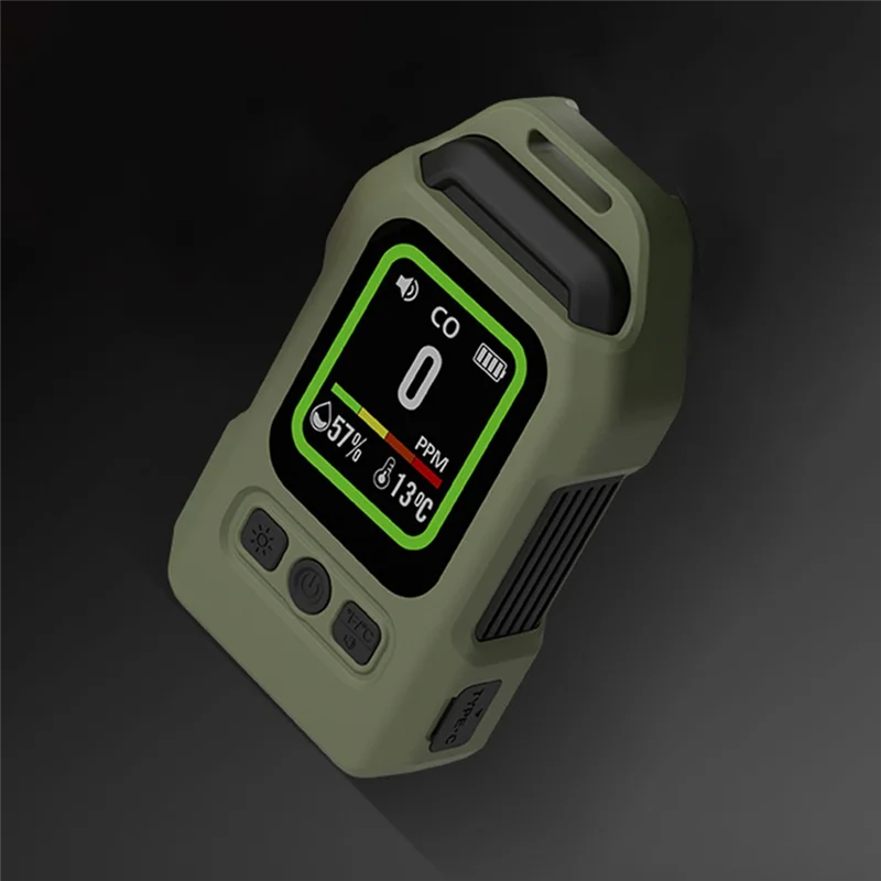 B84B-Carbon Monoxide Detector With Alarm Carbon Monoxide Sensor Portable Temp Humidity Meter Temp Humidity Meter For Home Indoor