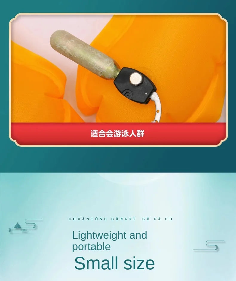 Fishing Life Jacket Adult Automatic Inflatable Portable Buoyancy Belt Professional Boat Fishing Equipment Car Lifebuoy Adult
