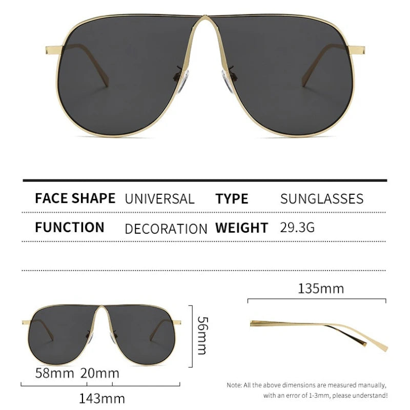 Classic Unisex Sggoart Fashion Pilot Sunglasses