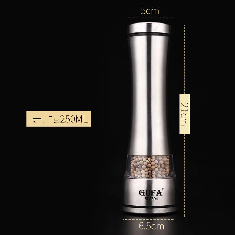 Creative 304 Stainless Steel Manual Pepper Grinder