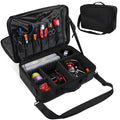Fishing Reel Case Ice Fishing Gear Storage Water-Resistant Fishing Backpack with Shockproof Dividers & Multiple Pockets Fishing Reel Bag for Fishing Trip/Daily Storage