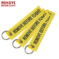Colorful Weaving Keychain - Remove Before Flight