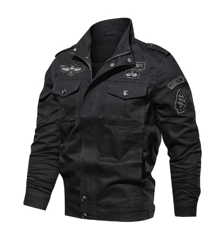 Men's Camouflage Flight Jacket - Outdoor Military Gear