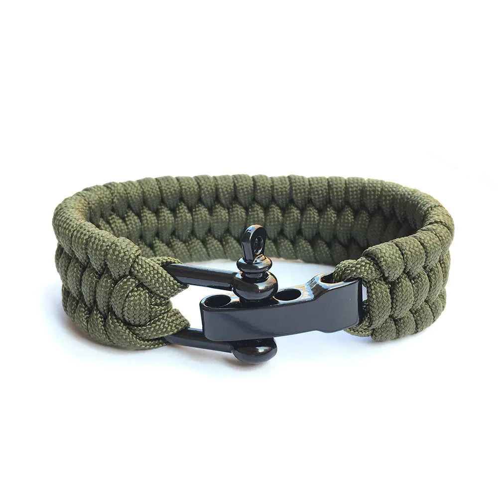 Outdoor Camping Emergency Parachute Cord Bracelet