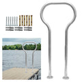 Boat Dock Boarding handrail Safety Grab bar/Hand Railing for Marina Dock Deck Boat hot tub(42.1" H)