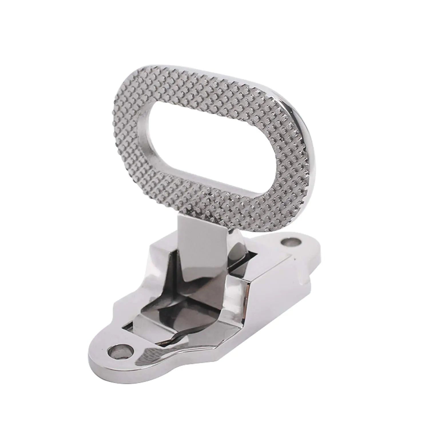 Marine Folding Mast Step Safety 316 Stainless Steel with Diamond Tread Pattern for Climbing High Places of Boat Yacht Car Rv Truck ect