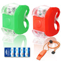 Botepon Marine Boat Bow Lights Red and Green Led Navigation Lights Kayak Accessories Marine Safety Lights Battery Operated for Boat Pontoon Kayak Yacht Motorboat Vessel Dinghy Catamaran