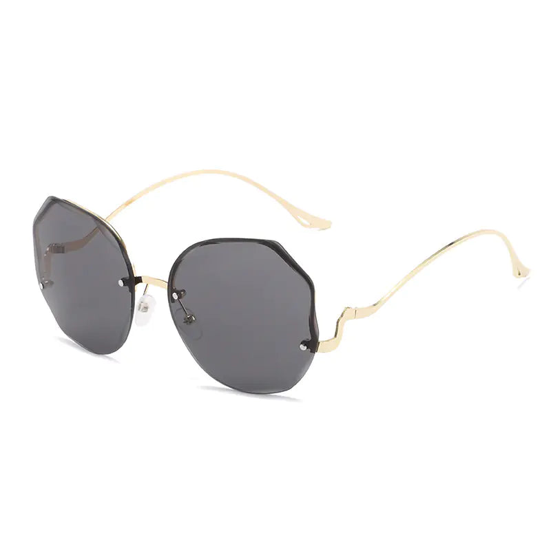 Fashion Gradient Pilot Sunglasses for Women UV400
