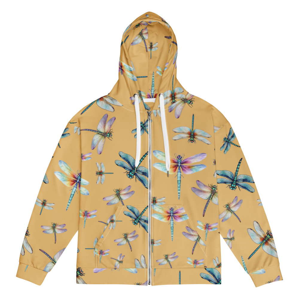Eco-Friendly Mosquito Repellent Zip Hoodie - DEET FREE! Recycled, Unisexy