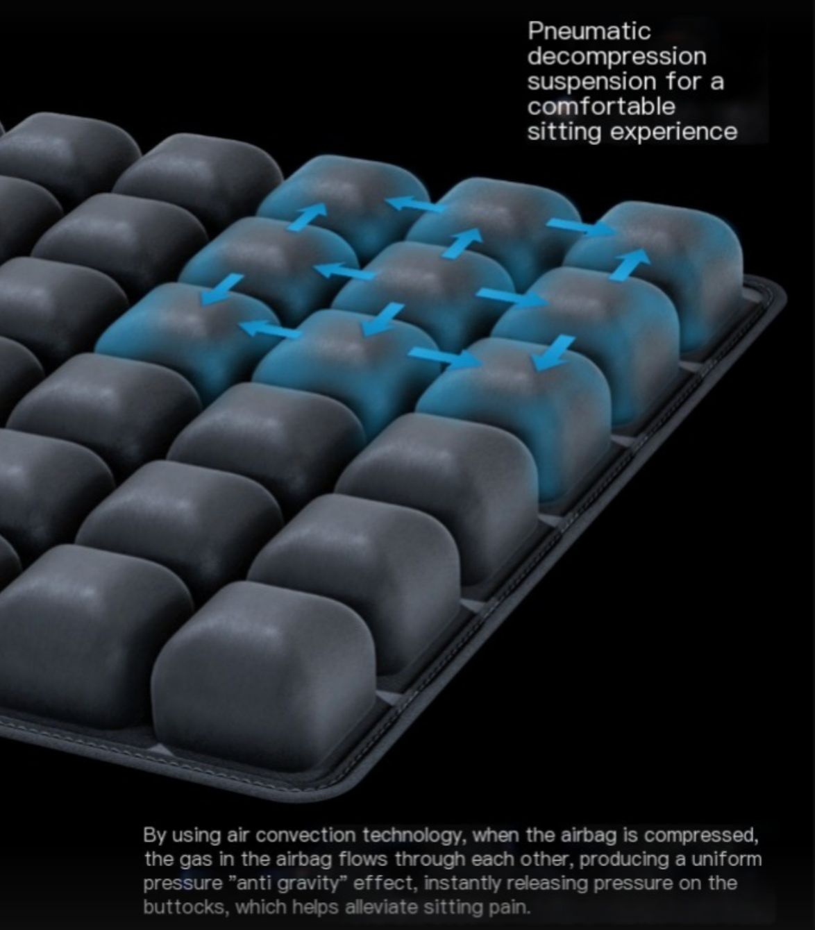 Inflatable Breathable Seat Cushion
