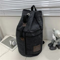 Trendy Canvas Sports Water Tube Backpack for School
