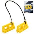 EZYPAK Marine Steer Stop Outboard Hydraulic Steering Lock for Outboard Engine Transport and Trailering to Prevent Engine Swing and Protect The Steering System Yellow
