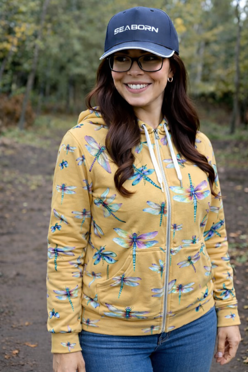 Eco-Friendly Mosquito Repellent Zip Hoodie - DEET FREE! Recycled, Unisexy