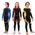 Kids Wetsuit for Boys Girls Toddlers by Scubadonkey | Wetsuit for Kids in 2.5mm Neoprene UPF 50+ | Meets CPSC Safety Requirements (Blue4)