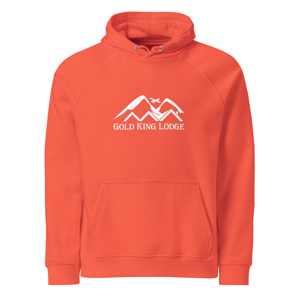 Gold King Lodge, Alaska Sweatshirt - Eco Raglan Hoodie | SOL'S Unisex