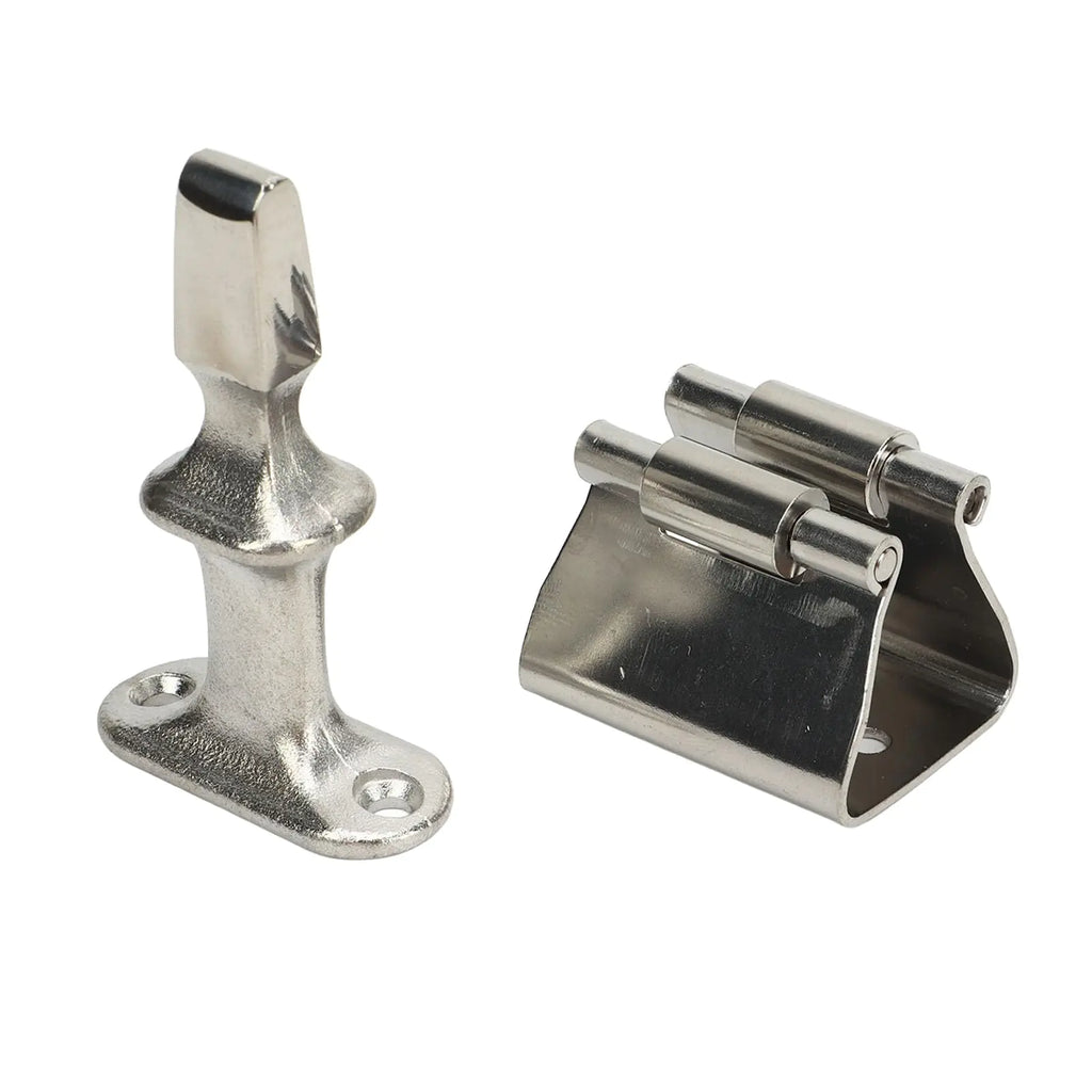 Marine Door Catch Door Stopper Catch and Holder Heavy Duty Marine Grade Stainless Steel Hardware Exquisite for Boat Yacht RV
