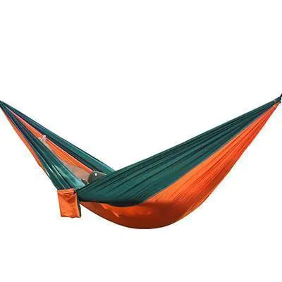 Dual-Tone Parachute material Hammock Compact (lightweight and packable)