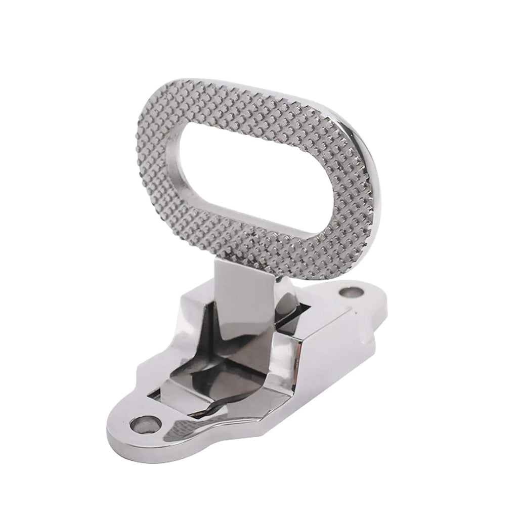 Marine Folding Mast Step Safety 316 Stainless Steel with Diamond Tread Pattern for Climbing High Places of Boat Yacht Car Rv Truck ect
