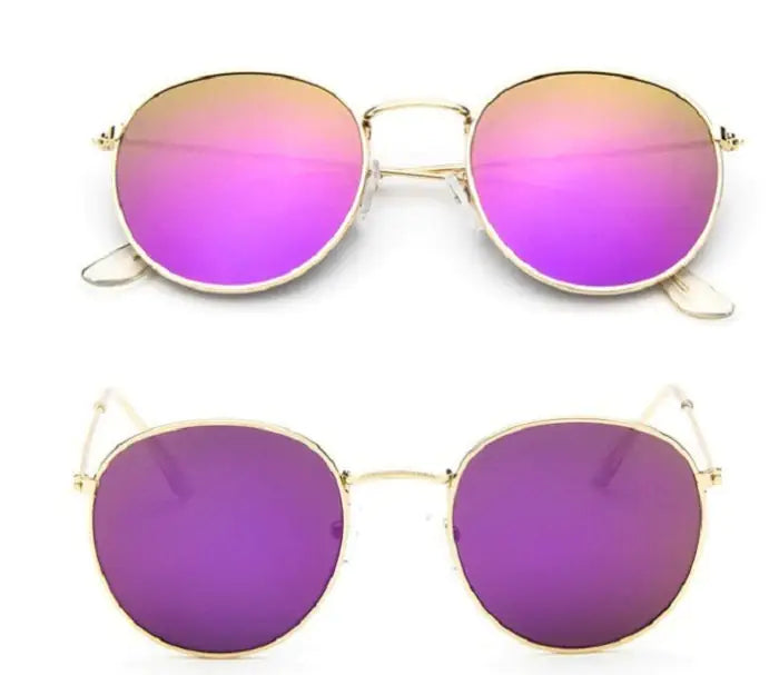 Vintage Round Women's Sunglasses