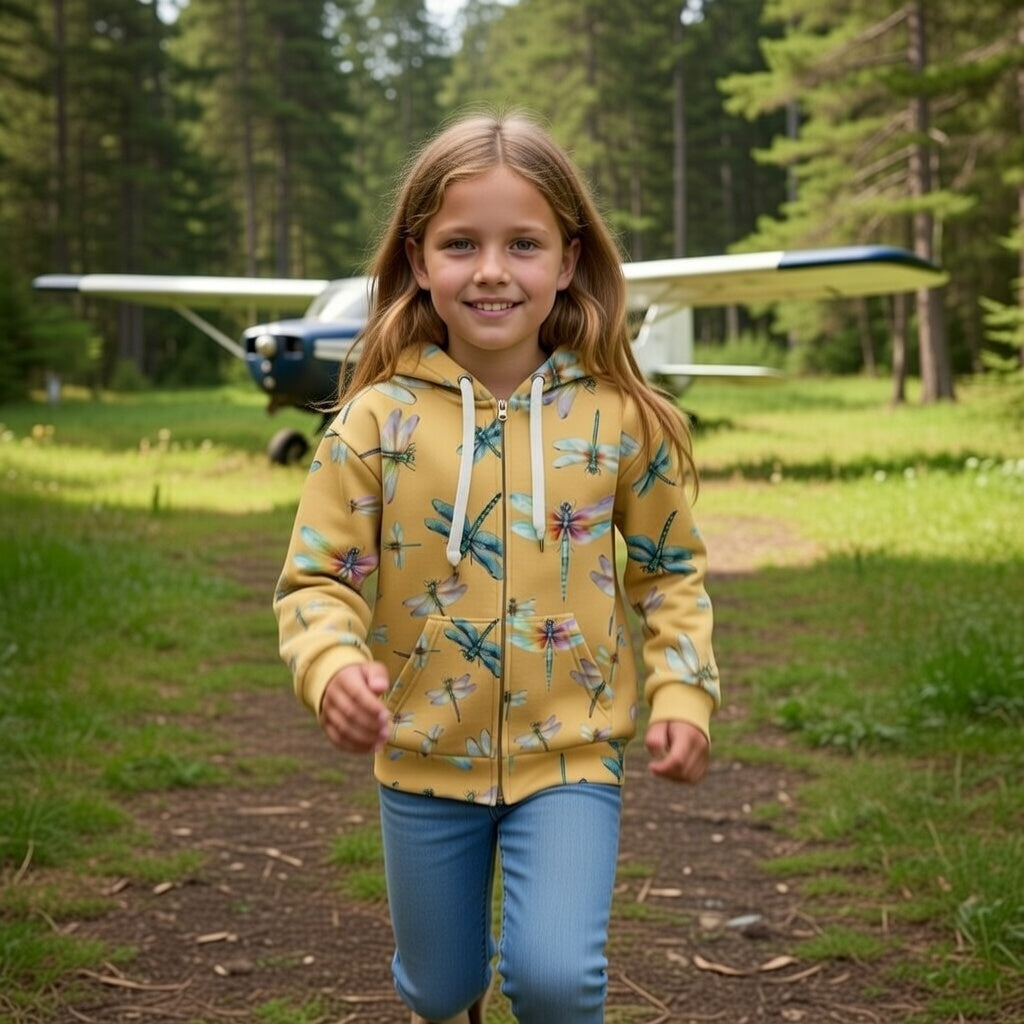 Eco-Friendly Mosquito Repellent Zip Hoodie - DEET FREE! Recycled, Unisexy